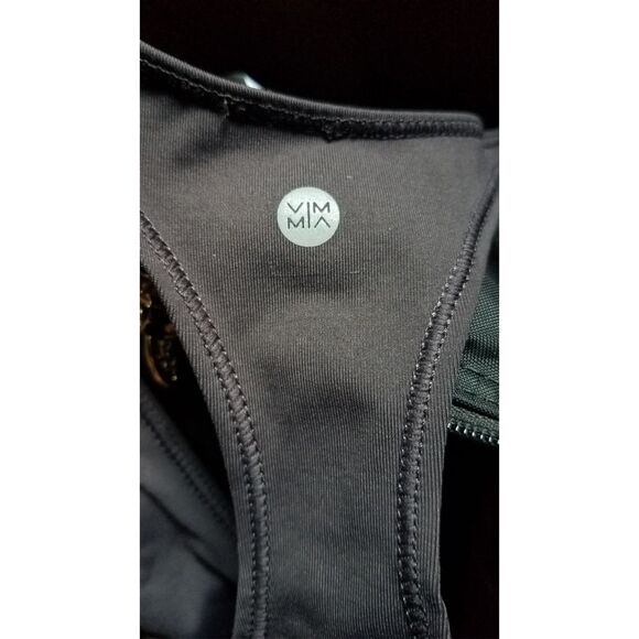 NWOT|VIMMIA Brown Racerback Sport Bralette, XS - Picture 6 of 6